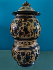 HAND PAINTED CERAMIC PHARMACY