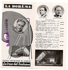 Opera boheme puccini gigli - opera,