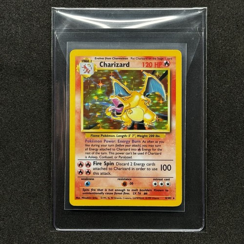 Holo bleed charizard - holo, set