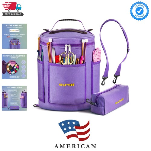 Borsa all uncinetto organizer - borsa, all'uncinetto