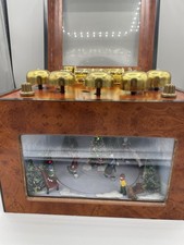 Music box concerto animato Mr. Christmas etichetta oro con 50 canti