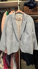Giacca blazer donna blu a