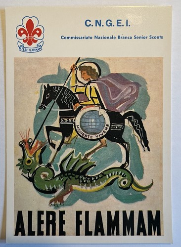 Cngei cartolina alere - cartolina, flammam