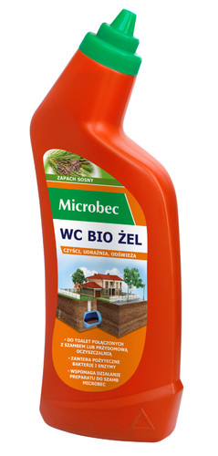 Microbec gel con - wc, fossa