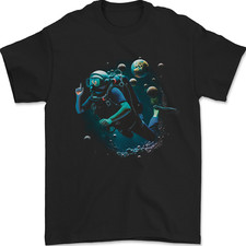 T-Shirt Astronauta Subacqueo