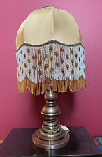 2 Lampade STyle Liberty Anni 70 con Frangia Perline In Vetro  €.95,-+ 30 Spediz.