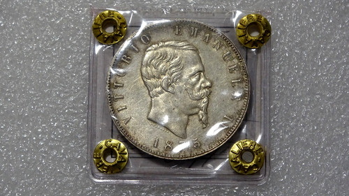 Lire 1875m vittorio emanuele - lire,
