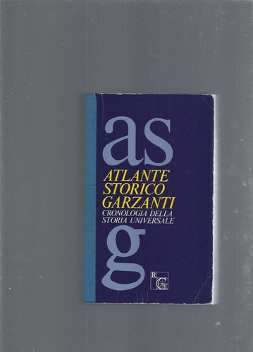 Atlante storico cronologia - atlante, storico.