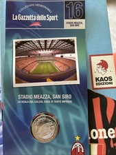 MILAN MEDAGLIE MEMORABILI GAZZETTA SPORT . N. 16 STADIO MEAZZA , SAN SIRO .
