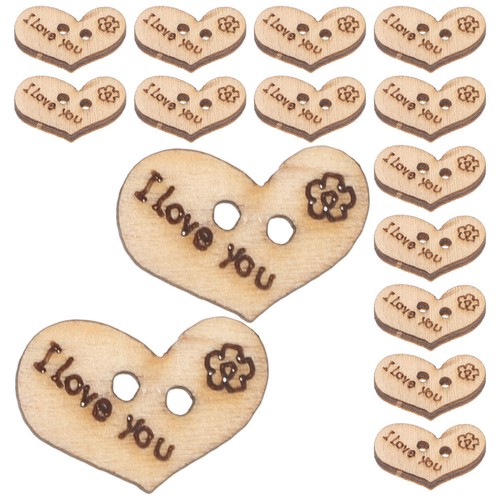 100 pcs bottoni forma - ,