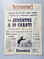 TUTTOSPORT 23 DICEMBRE 1963 JUVENTUS-INTER 4-1 DEL SOL SIVORI - ROMA - MILAN