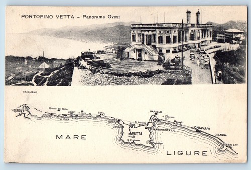 Genova italia cartolina - genova,