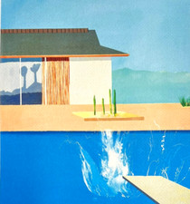 David Hockney Litografia