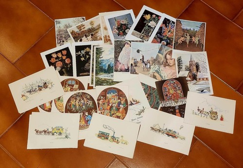 Cartoline vintage nuove - cartoline,