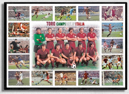 Torino calcio poster formato - torino,