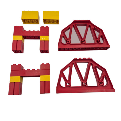 Lego treno duplo ferrovia - treno,