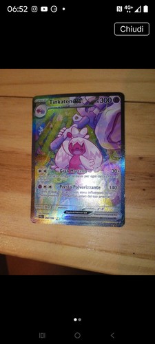 Carta pokemon tinkaton - pokemon,