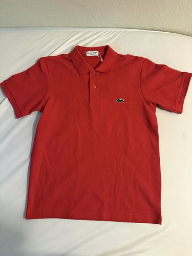 Polo uomo lacoste rossa manica - uomo,
