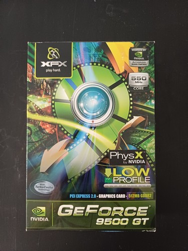 Xfx nvidia geforce 9500gt pcie - 9500gt,