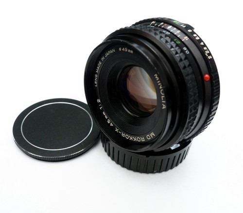 Claed minolta rokkor x 45 - minolta,