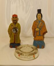 2 bottiglie (vuote) in vetro realizzate e dipinte a mano per la "Viarengo-Torino