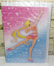 BIGLIETTO VINTAGE BUON COMPLEANNO WINX ON ICE STELLA Pattinaggio Artistico,feste