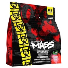 PVL Mutant Mass Gainer, fragola e banana, 2270 g
