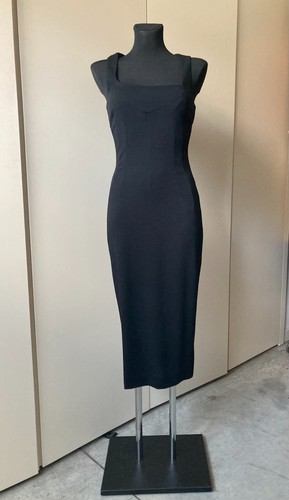 Abito vintage tubino nero - abito,