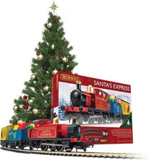 HORNBY  Treno Elettrico R1248P STARTER SET NATALIZIO SANTA'S EXPRESS - SCALA H0