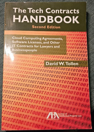 The tech contracts handbook - the,