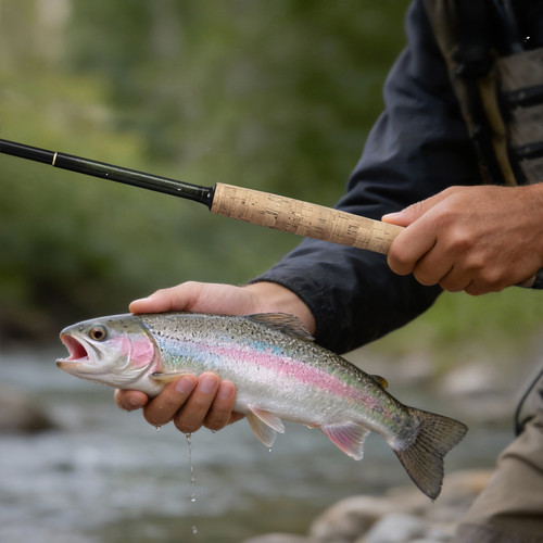 Canna pesca per mosca - da, a