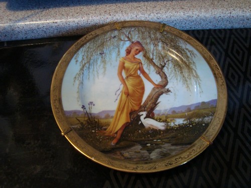 Piatto fine porcellana limoges - piatto,