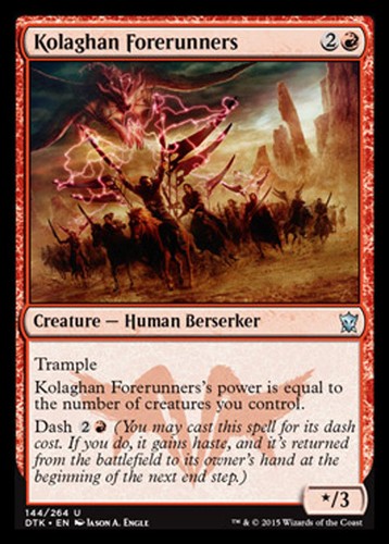 Mtg kolaghan forerunners - mtg, 4x