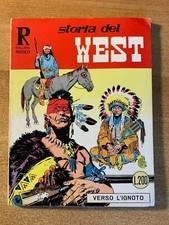 COLLANA RODEO N 1 - STORIA DEL WEST - ED. ARALDO 1967 VERSO L'IGNOTO NUOVISSIMO