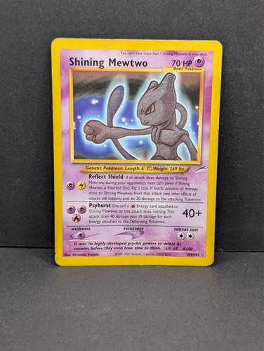 Shining mewtwo 109 105 neo - shining,