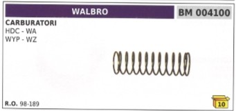 Molla carburatore membrana
