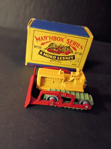 Matchbox 18a bulldozer - matchbox, #18a