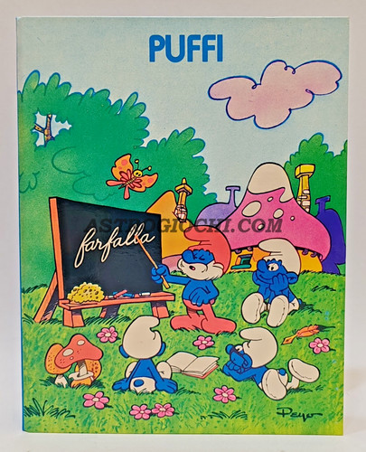 Puffi notebook quaderno - puffi,