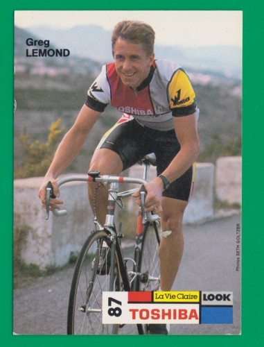 Cyclisme carte cycliste greg - cyclisme,
