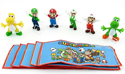 Set completo super mario - super,