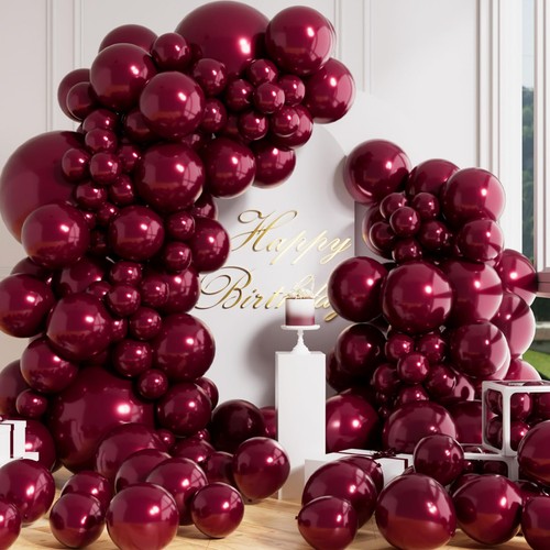 Kit arco palloncini bordeaux - palloncini,