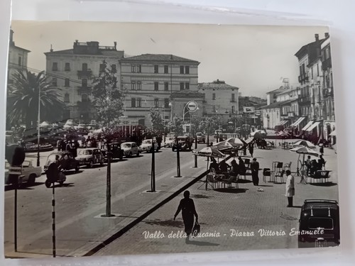 Cartolina viaggiata vallo - cartolina,