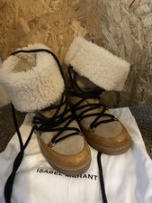 Stivali da neve in pelle