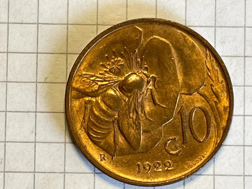 Moneta regno italia - moneta,