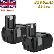 2X Batteria per Hitachi 14,4V 3,5AH Li-ion BCL1430 BCL1415 EBL1430 WR14DL DV14DL