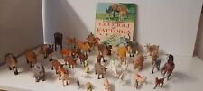 Animali Di Plastica; Animali Della Fattoria; Animali In Gomma; Lotto Di...