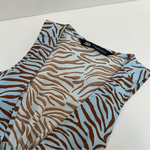 Abito midi zara stampa - abito,