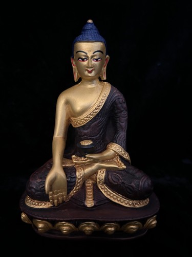 Buddha statue 15cm resin - buddha,