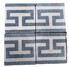 54 mattonelle riggiole in  graniglia di cemento