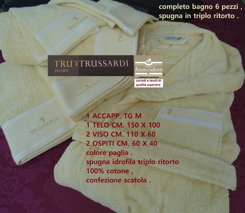 Trussardi set spugne pezzi - set, 6